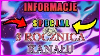 Miniaturka - 3 Rok na Youtube - Szczegoły , Giveaway , 8h live ?