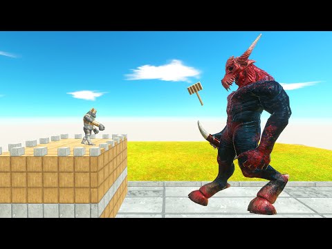 GHOR HAMMER ONE HIT KILL GIANT | ANIMAL REVOLT BATTLE SIMULATOR