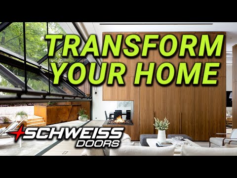 Residential Glass Doors by Schweiss Doors!