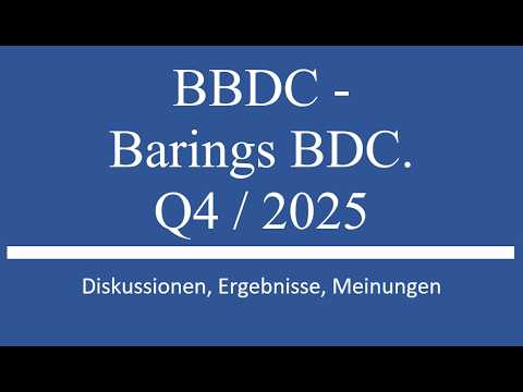 BBDC Analysis: Dividend secure? & 11% yield – The most stable BDC in Q4?