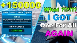 All For One Boku No Roblox Remastered New Codes Th Clip - 