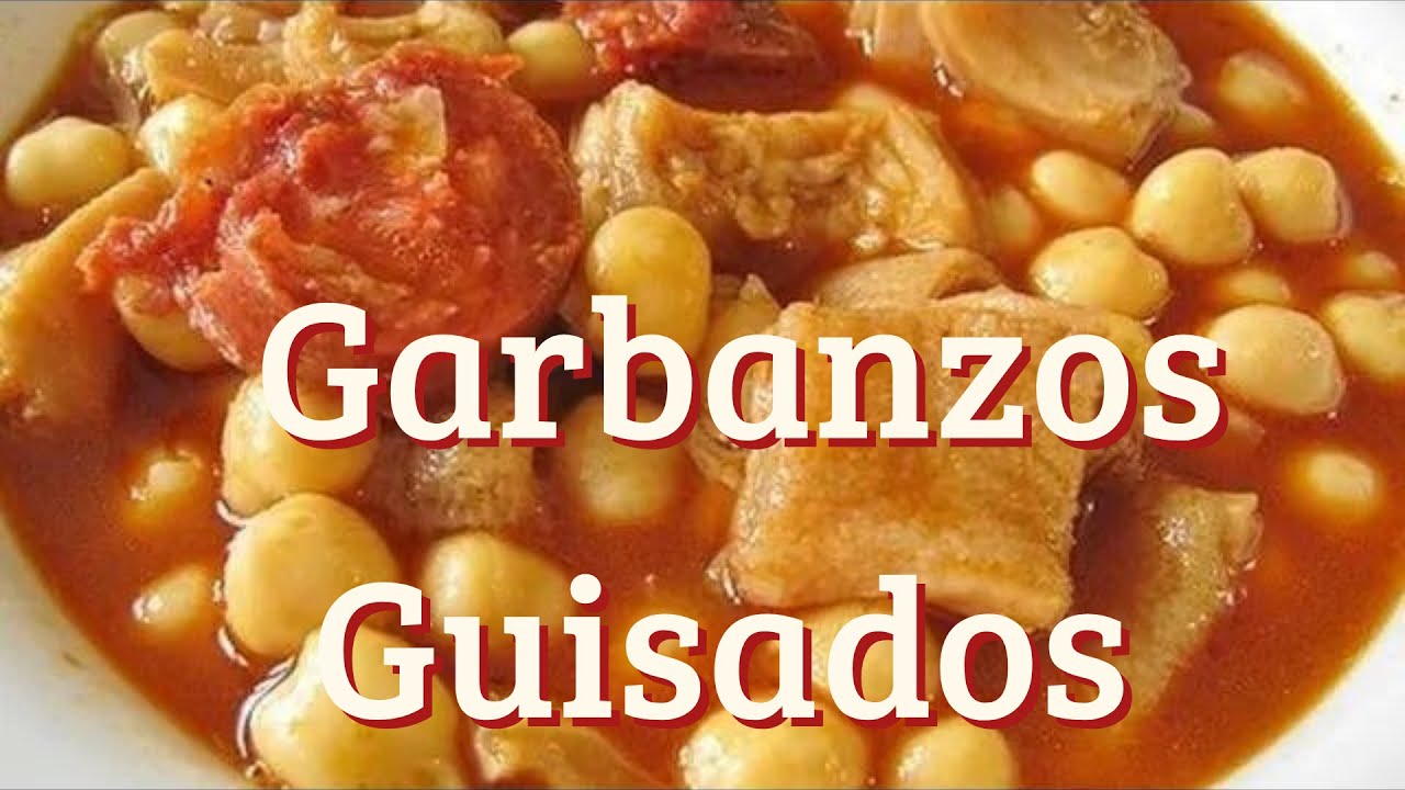 Garbanzos de bote con callos de lata #receta