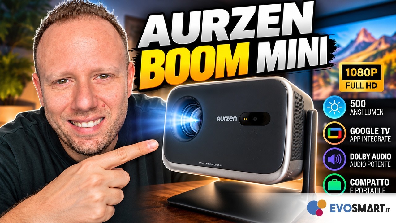 AURZEN BOOM MINI: PICCOLO ma fa sul SERIO! Il CINEMA a casa?