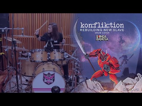 Konfliktion - Rebuilding New Slave Drum Cover (Reupload)