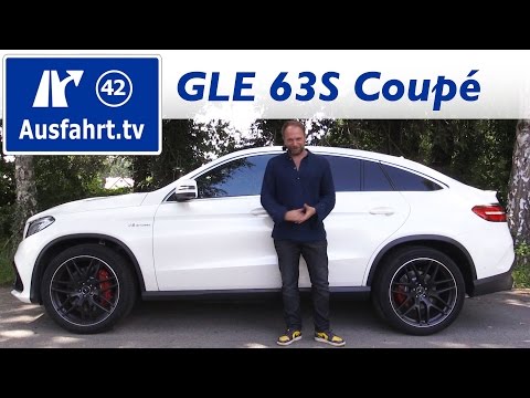 2016 Mercedes-AMG GLE 63S Coupé (C292) - Fahrbericht der Probefahrt, Test, Review Ausfahrt.tv
