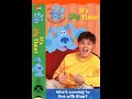 Opening To Blue S Clues It S Joe Time US VHS 2002