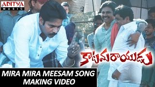 Mira Mira Meesam Song Making Video || Katamarayudu || Pawan Kalyan, Shruti Haasan || Anup Rubens