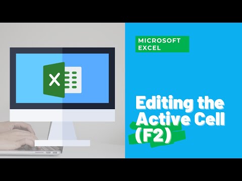 What is F2 in Mac Excel?