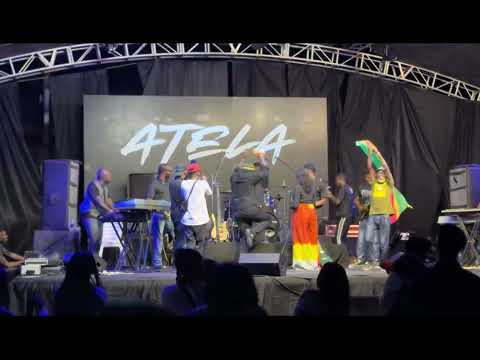 ATELA -JANKARA LIVE PERFORMANCE AT THE REGGEA RAVE 2024