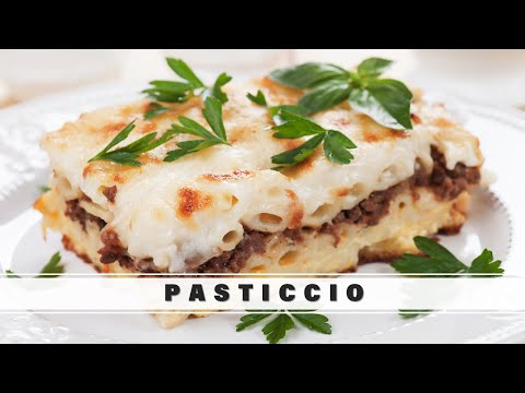 pasticcio: the Greek answer to lasagne