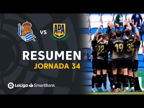 Highlights Real Sociedad B vs AD Alcorcón (2-4)