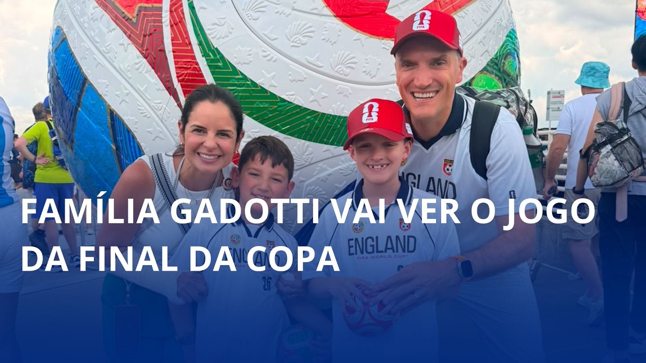Alto Vale na Copa. Família Gadotti vai ver o jogo da final
