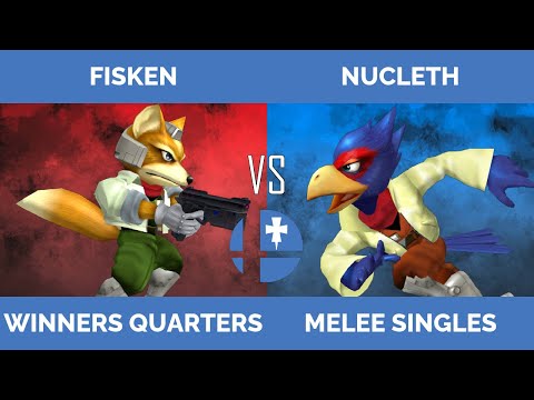 RogaSmash 193: SSBM Winners Quarters - Fisken (Fox, Donkey Kong) vs Nucleth (Falco, Captain Falcon)