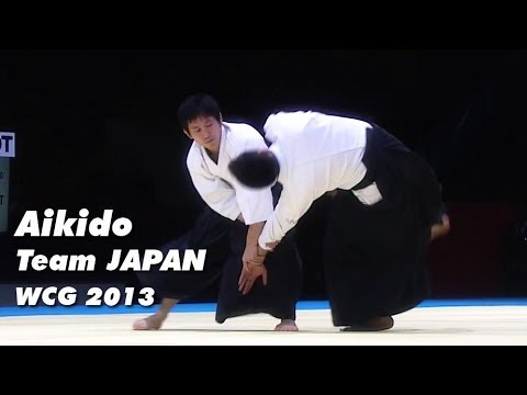 Aikido - JAPAN team at SportAccord World Combat Games 2013 【HD】