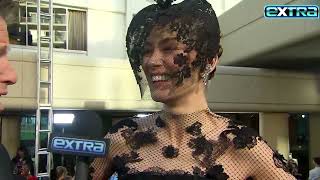 Rosamund Pike SMASHED Her Face in Fall Before Golden Globes! (Exclusive)