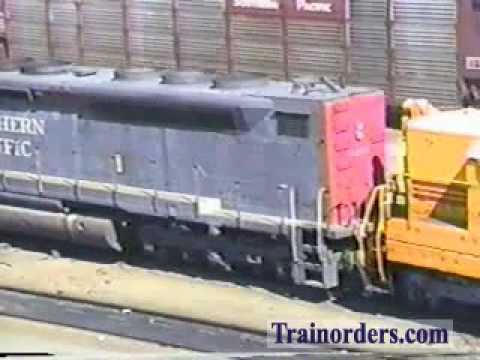 Classic Railroad Series 456 - SP 7230 at West Colton March 28, 1988