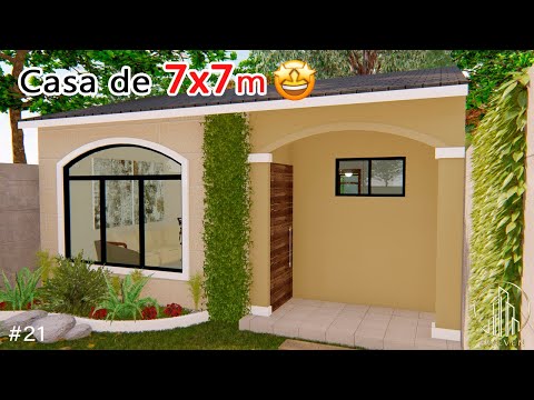 7x7m house 🏠🤩