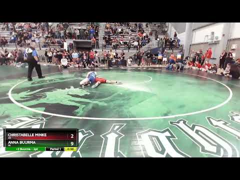 105 Lbs Cons. Round 3 - Christabelle Minke, AK Vs Anna Buurma, MI 8d88