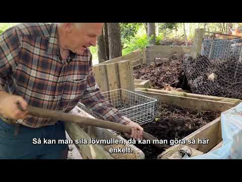 Roger Nyström berättar om lövmull