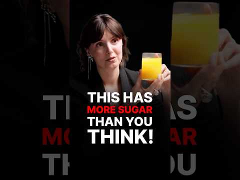 @TheDiaryOfACEO - "ORANGE JUICE HAS MORE SUGAR THAN SODA?! 🤯"