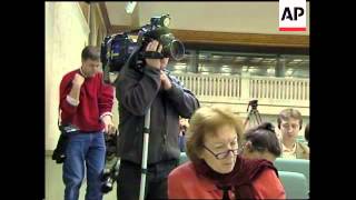 Blix announces independent WMD inspectors video