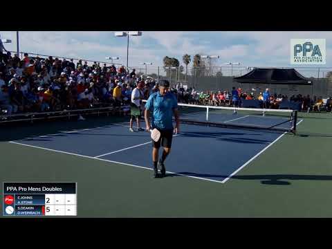 2020 PPA Mesa Qualifier MDPro  under brkt D.Weinbach / S.Deakin v A.Stone/ C.Johns