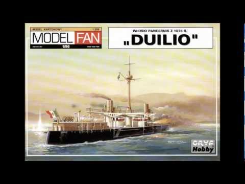 Ironclad Caio Duilio - World's most powerful battleship in 1880