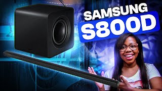 SAMSUNG S800D - A SOUNDBAR MINIMALISTA É POTENTE? | REVIEW