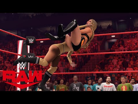 WWE 2K22 RAW Becky Lynch Vs Mandy Rose
