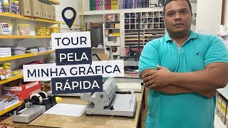 Tour pela Minha Gráfica Rápida | Latitude Papelaria