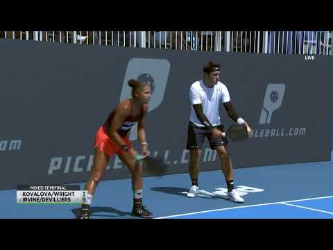 Baird Cincinnati Open - Mixed Doubles Semi Final - Wright/Kovalova vs. Devilliers/Irvine