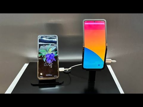 Samsung showcased a new flip phone concept that can bend all the way backwards.