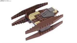 🔄 LEGO Star Wars Droid Fighter from 1999 review! set 7111 re upload 20160327