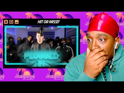 American Reacts To French The Kid - Plugged In W/ Fumez The Engineer | Pressplay
