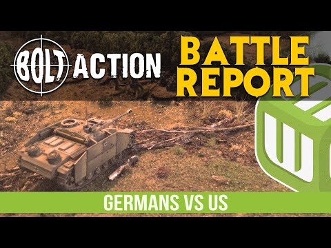 Germans vs USA Bolt Action Battle Report Ep 07
