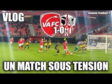 UN MATCH SOUS TENSION AU VAFC 🔥Bagarre et carton rouge ! Valenciennes 1-0 Ajaccio | VLOG