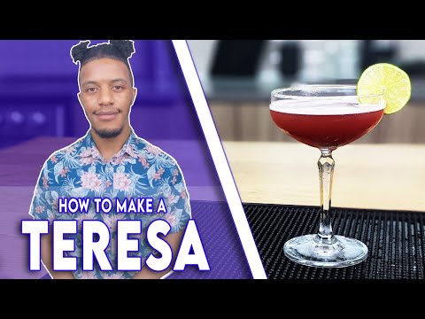 Brunch Cocktail - How to make a Teresa - The Cocktail Enthusiast