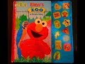 SESAME STREET Elmo S Zoo A Puzzle Story Play A Sound