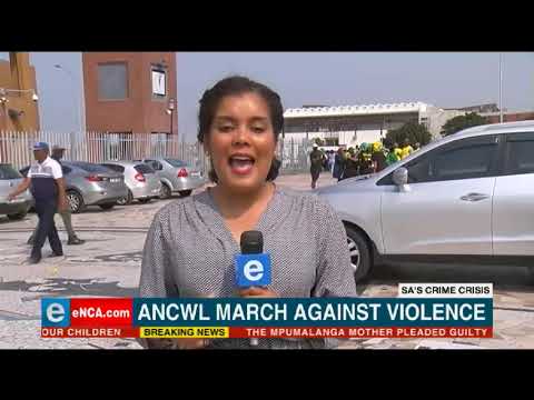 ANCWL march against violence