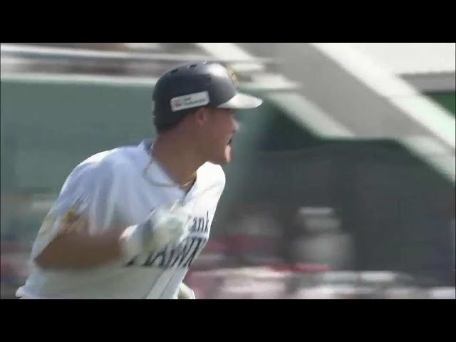 【ファーム】無人の野を行く活躍!! ホークス・リチャード 前日の試合から3打席連続となる28号2ランホームラン!! 2022年9月25日 福岡ソフトバンクホークス 対 広島東洋カープ