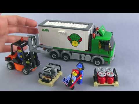 🔄 LEGO City 2013 Cargo Truck set review! 60020 re upload