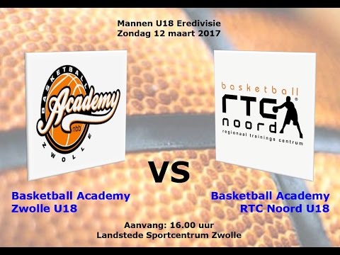 BA Zwolle U18 - RTC Noord U18, 12-03-2017, 1e kwart