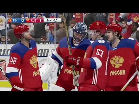 World Cup of Hockey 2016 Game Highlights Finland vs Russia (EA NHL 17)