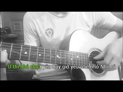 Nhỏ Ơi (Guitar solo beat tone nữ) - Chí Tài