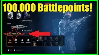 Star Wars Battlefront 2 - How to get 100,000 Battlepoints in one game! Easy BP trick! (Crait guide)