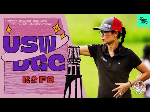 2025 USWDGC | FPO R2F9 | Salonen, Blomroos, Scoggins, King | Jomez Disc Golf