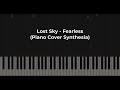 Lost Sky - Fearless (Piano Cover Synthesia)