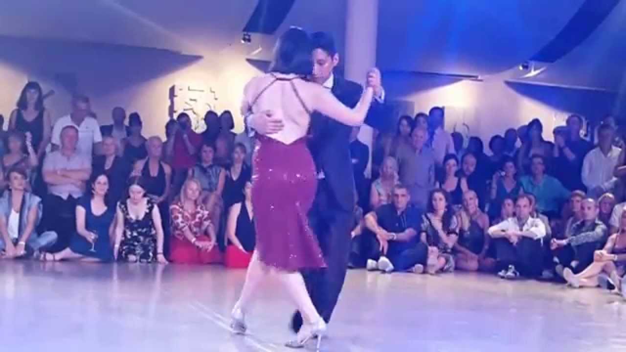 Julieta Qüesta. & Rauli Choque at Mallorca Tango Festival 2014, Recién - Pedro Laurenz