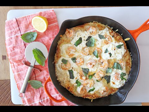 Shrimp Scampi Pizza