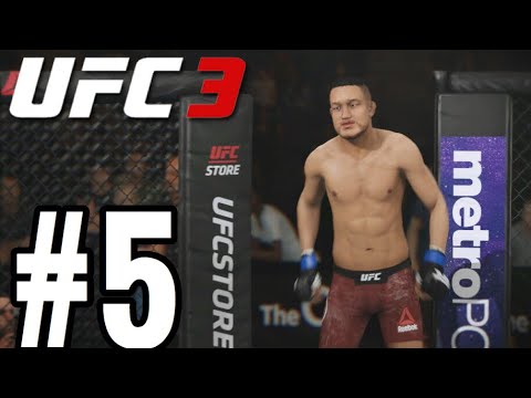 UFC 3 Bantamweight Career Mode Walkthrough Part 5 - RIVAL FIGHT!